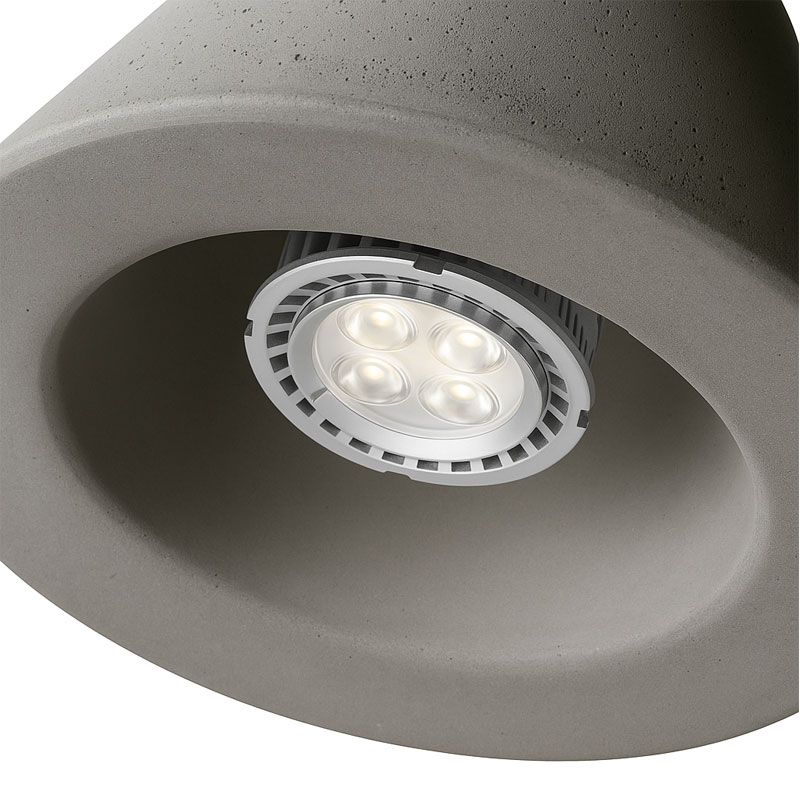 Angers Nantes Cholet Saumur Icones Foscarini Suspension Aplomb gris ciment Paolo LUCIDI & Luca PEVERE 0