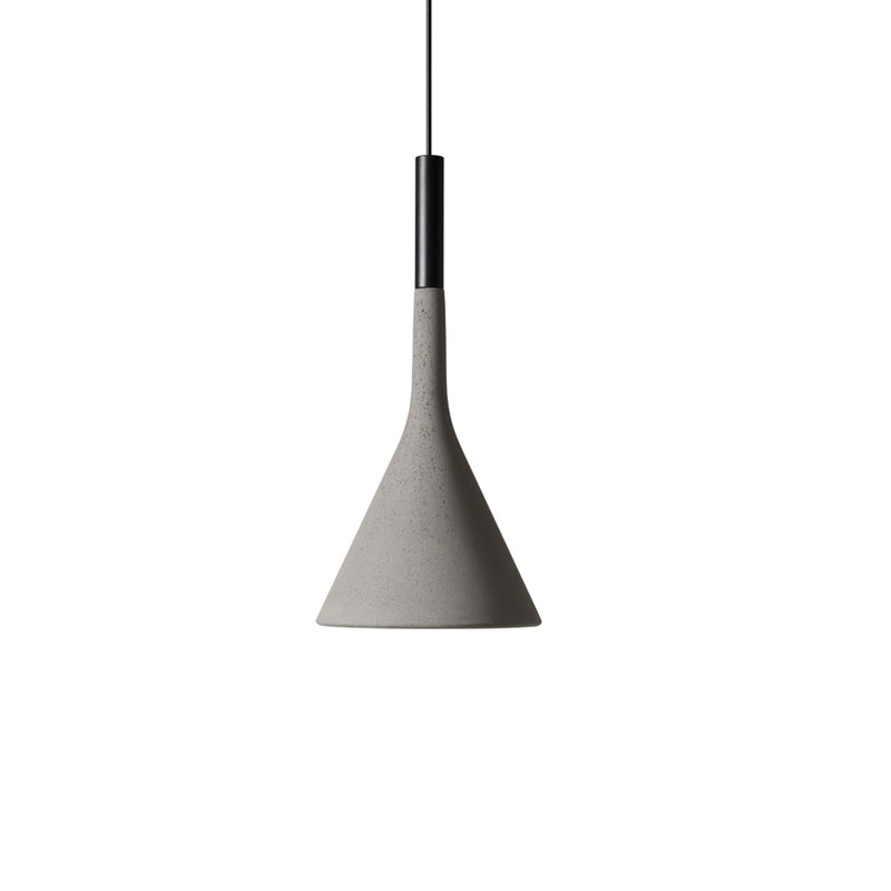 Angers Nantes Cholet Saumur Icones Foscarini Suspension Aplomb gris ciment Paolo LUCIDI & Luca PEVERE 2
