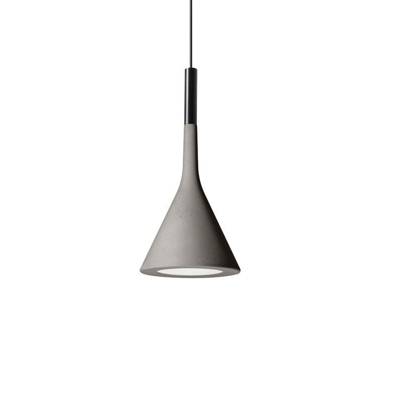 Angers Nantes Cholet Saumur Icones Foscarini Suspension Aplomb gris ciment Paolo LUCIDI & Luca PEVERE 3
