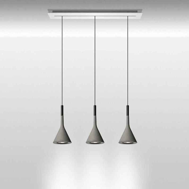 Angers Nantes Cholet Saumur Icones Foscarini Suspension Aplomb gris ciment Paolo LUCIDI & Luca PEVERE 5