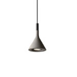 Angers Nantes Cholet Saumur Icones Foscarini Suspension Mini Aplomb gris ciment Paolo LUCIDI & Luca PEVERE