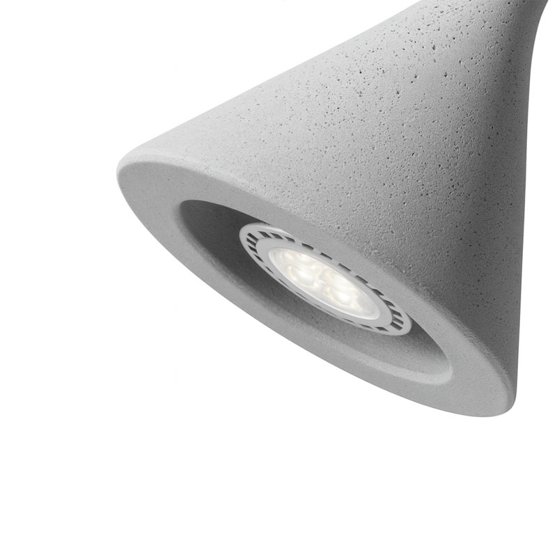 Angers Nantes Cholet Saumur Icones Foscarini Suspension Mini Aplomb gris ciment Paolo LUCIDI & Luca PEVERE 0