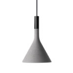 Angers Nantes Cholet Saumur Icones Foscarini Suspension Mini Aplomb gris ciment Paolo LUCIDI & Luca PEVERE 5