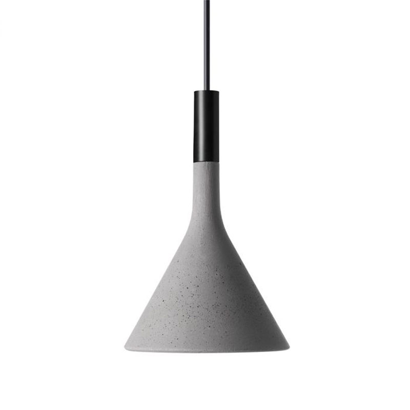 Angers Nantes Cholet Saumur Icones Foscarini Suspension Mini Aplomb gris ciment Paolo LUCIDI & Luca PEVERE 5