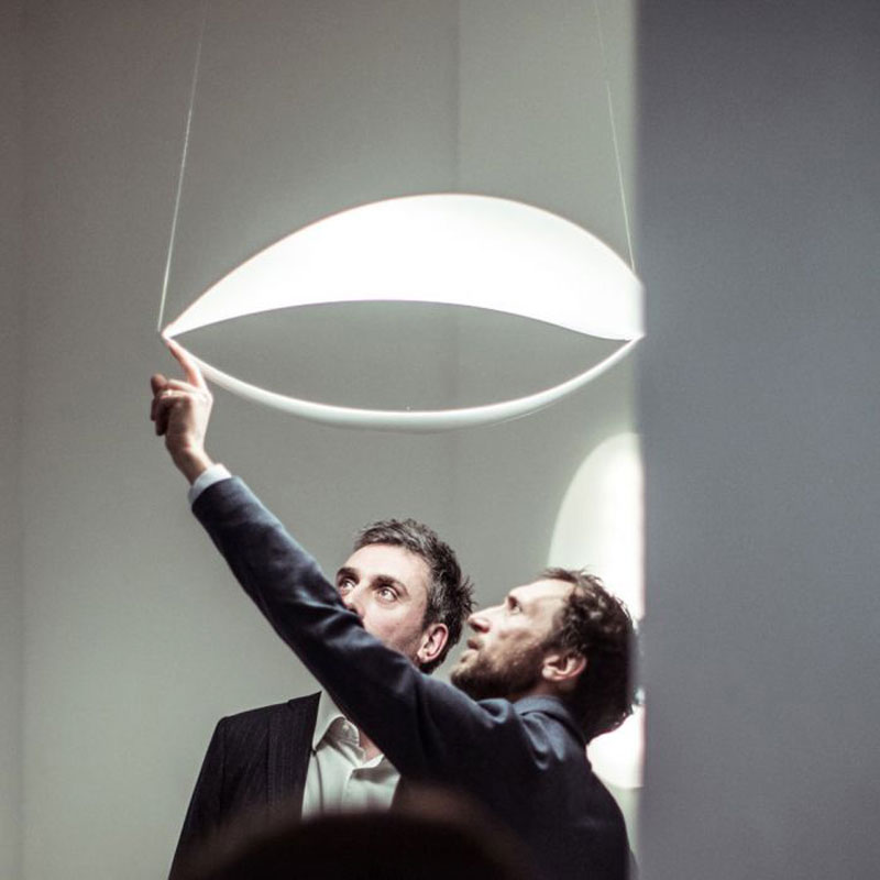 Angers Nantes Cholet Saumur Icones Foscarini Suspension Plena Blanc Eugenio Gargioni & Guillaume Albouy 7