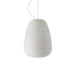 Angers Nantes Cholet Saumur Icones Foscarini Suspension Rituals 1 blanc verre Ludovica et Roberto Palomba