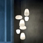Angers Nantes Cholet Saumur Icones Foscarini Suspension Rituals 1 blanc verre Ludovica et Roberto Palomba 5