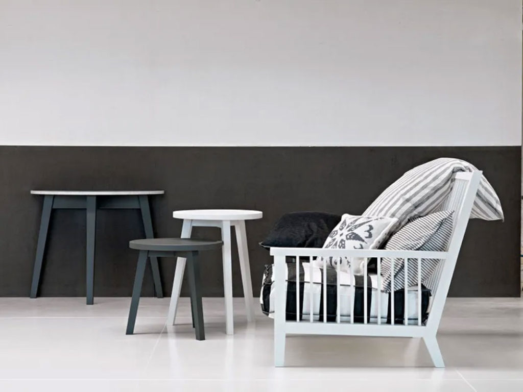 Angers Nantes Cholet Saumur Icones Gervasoni Gueridon Gray 42 Noyer bois Paola Navone 6
