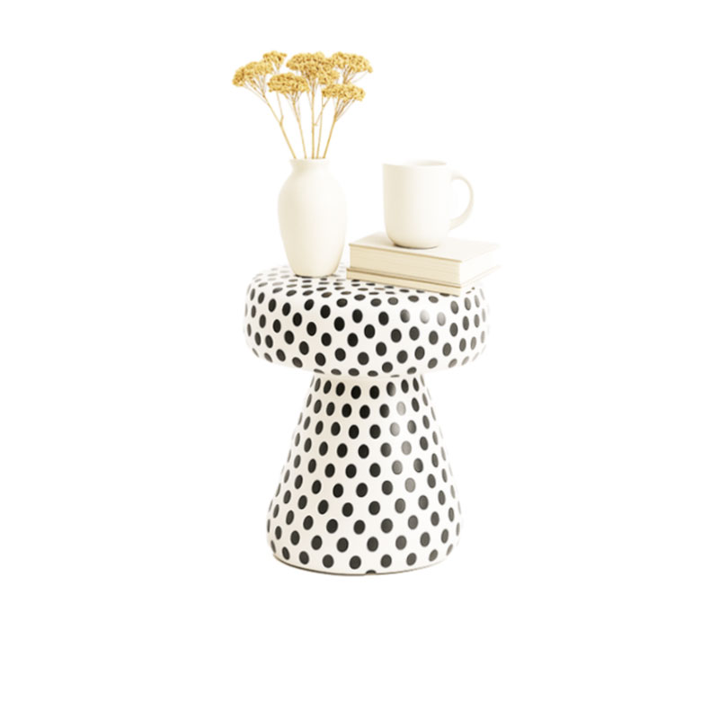 Angers Nantes Cholet Saumur Icones Gervasoni Gueridon Inout 44 beton Pois Paola Navone 01