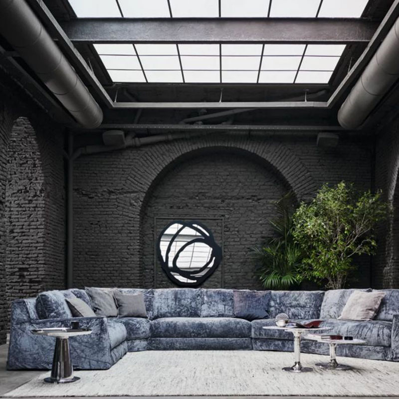 Angers Nantes Cholet Saumur Icones Gervasoni Miroir Sweet Noir Paola Navone 5