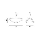Angers Nantes Cholet Saumur Icones Gervasoni suspension luminaire Brass 96 Or Laiton Paola Navone 10