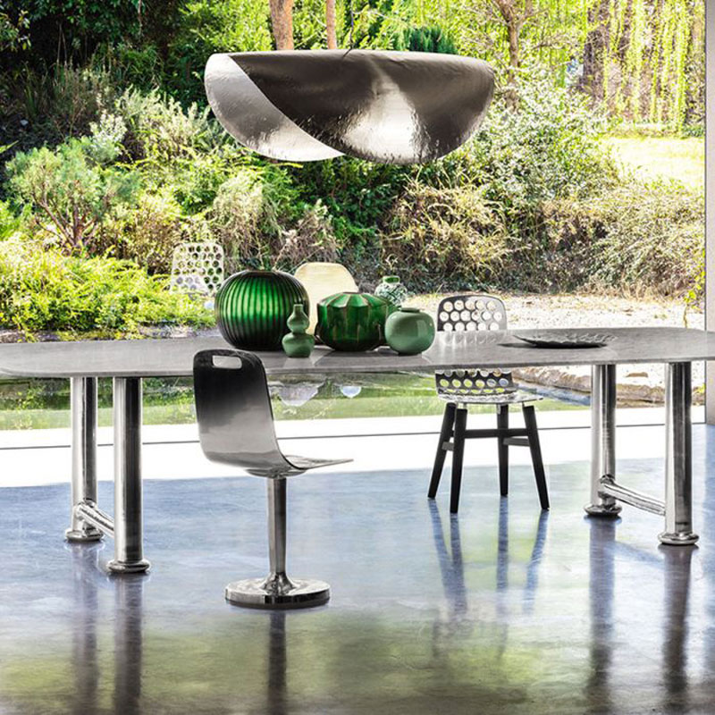 Angers Nantes Cholet Saumur Icones Gervasoni suspension luminaire Silver 96  Laiton Nickelé Paola Navone 3