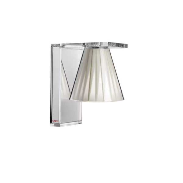 Angers Nantes Cholet Saumur Icones Kartell Applique cristal Tissu Light air transparent Eugeni Quitllet