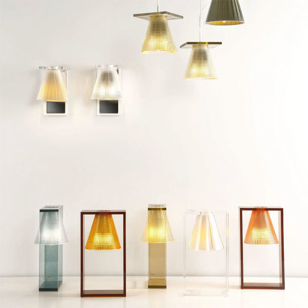 Angers Nantes Cholet Saumur Icones Kartell Applique cristal Tissu Light air transparent Eugeni Quitllet 3