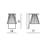 Angers Nantes Cholet Saumur Icones Kartell Applique cristal Tissu Light air transparent Eugeni Quitllet 7