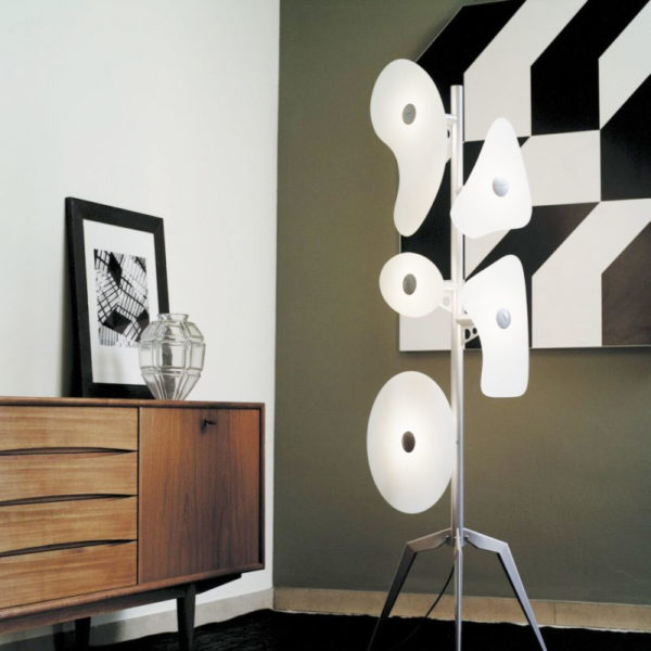 Angers Nantes Cholet Saumur Icones Kartell Lampadaire luminaire Foscarini Blanc Orbital Ferruccio Laviani 7