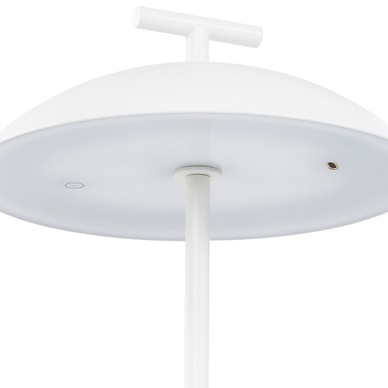 Angers Nantes Cholet Saumur Icones Kartell Lampe a poser Batterie Geen A Blanc Ferruccio Laviani 0