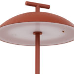 Angers Nantes Cholet Saumur Icones Kartell Lampe a poser Batterie Geen A Rouge Brique Ferruccio Laviani 0