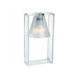 Angers Nantes Cholet Saumur Icones Kartell Lampe a poser Light Air cristal transparent Eugeni Quitllet 0