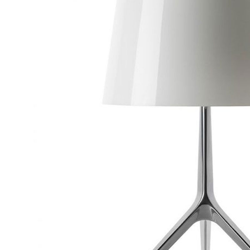 Angers Nantes Cholet Saumur Icones Kartell Lampe a poser Lumiere Lumière XXS aluminium chromé noir Foscarini Blanc Rodolfo Dordoni 30