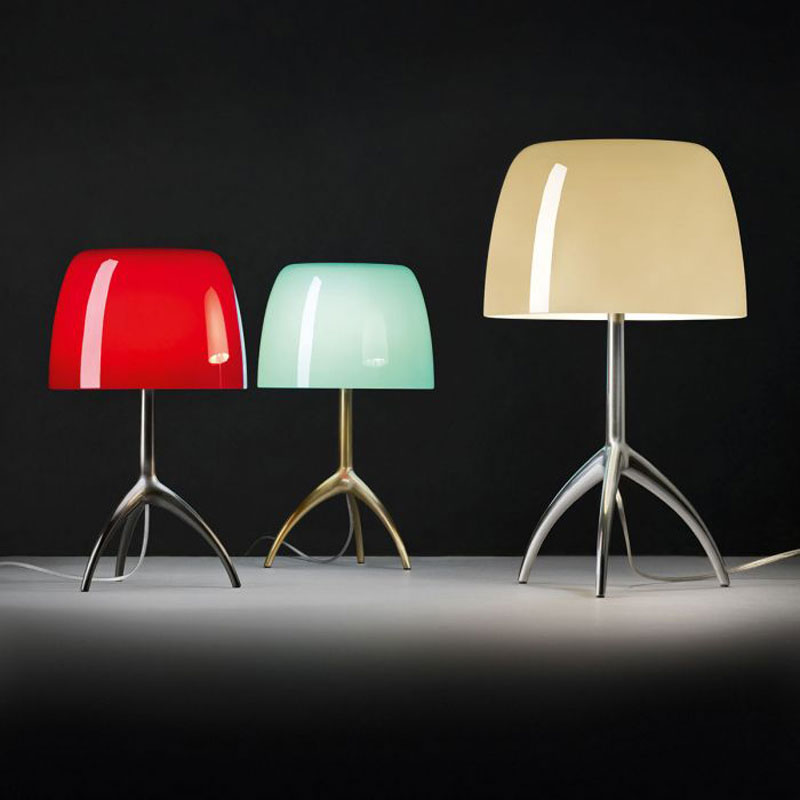 Angers Nantes Cholet Saumur Icones Kartell Lampe a poser Lumiere Piccola Blanc Chaud Foscarini champagne Rodolfo Dordoni 4