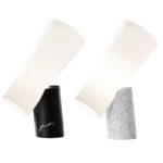 Angers Nantes Cholet Saumur Icones Kartell Lampe a poser Nile Blanc Carrare marbre foscarini Rodolfo Dordoni 4