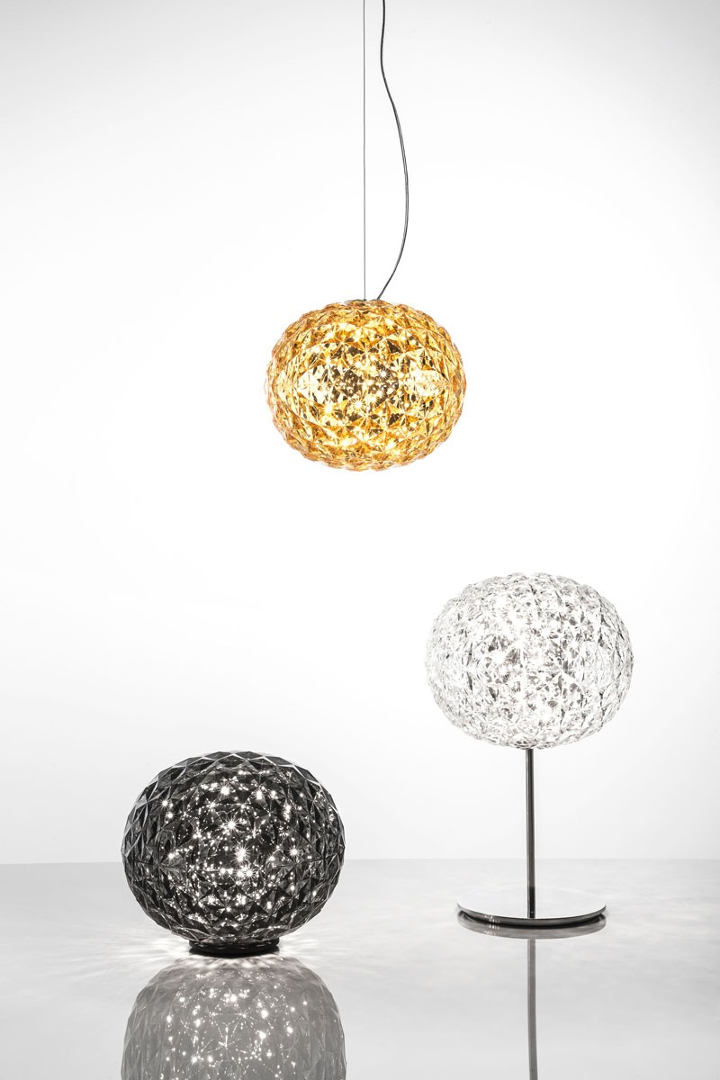 Angers Nantes Cholet Saumur Icones Kartell Lampe a poser Planet cristal Tokujin Yoshioka 5