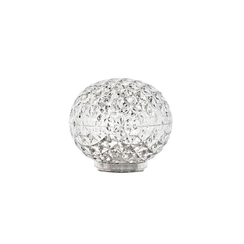 Angers Nantes Cholet Saumur Icones Kartell Lampe a poser batterie mini Planet cristal Tokujin Yoshioka