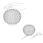 Angers Nantes Cholet Saumur Icones Kartell Lampe a poser batterie mini Planet cristal Tokujin Yoshioka 67