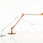 Angers Nantes Cholet Saumur Icones Kartell Lampe a poser bureau Aldin Ambre Alberto & Francesco Meda 5