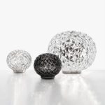 Angers Nantes Cholet Saumur Icones Kartell Lampe a poser mini Planet Gris Fumé Tokujin Yoshioka 2