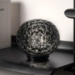 Angers Nantes Cholet Saumur Icones Kartell Lampe a poser mini Planet Gris Fumé Tokujin Yoshioka 4