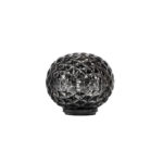 Angers Nantes Cholet Saumur Icones Kartell Lampe a poser mini Planet Gris fumé Tokujin Yoshioka