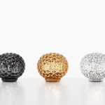 Angers Nantes Cholet Saumur Icones Kartell Lampe a poser mini Planet Gris fumé Tokujin Yoshioka 8