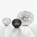 Angers Nantes Cholet Saumur Icones Kartell Lampe a poser mini Planet Gris fumé Tokujin Yoshioka 9