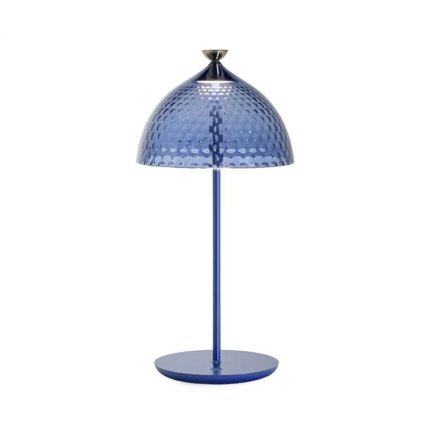 Angers Nantes Cholet Saumur Icones Kartell Lampe a poser pumo bleu Fabio Novembre 