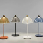 Angers Nantes Cholet Saumur Icones Kartell Lampe a poser pumo bleu Fabio Novembre 2