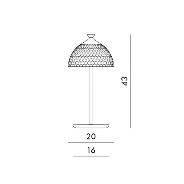 Angers Nantes Cholet Saumur Icones Kartell Lampe a poser pumo bleu Fabio Novembre 3