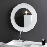 Angers Nantes Cholet Saumur Icones Kartell Miroir rond All saints blanc brillant Ludovica et Roberto Palomba 7