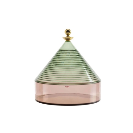 Angers Nantes Cholet Saumur Icones Kartell Objet deco boite Trullo Vert Rose Fabio Novembre 