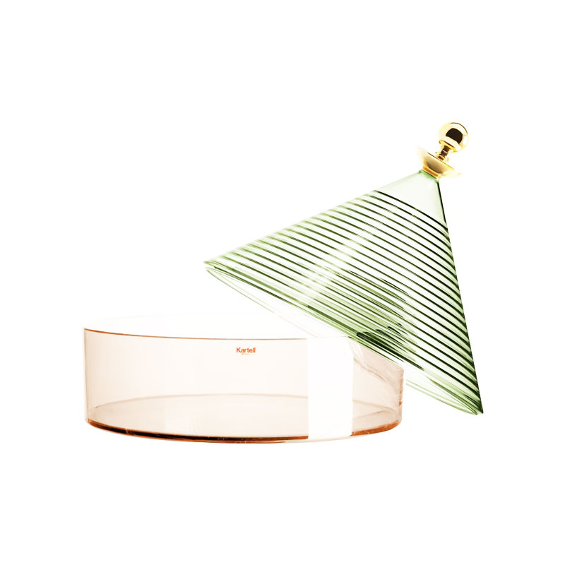 Angers Nantes Cholet Saumur Icones Kartell Objet deco boite Trullo Vert Rose Fabio Novembre 3