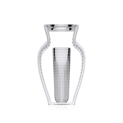 Angers Nantes Cholet Saumur Icones Kartell Objet deco vase I Shine cristal transparent Eugeni Quitllet 