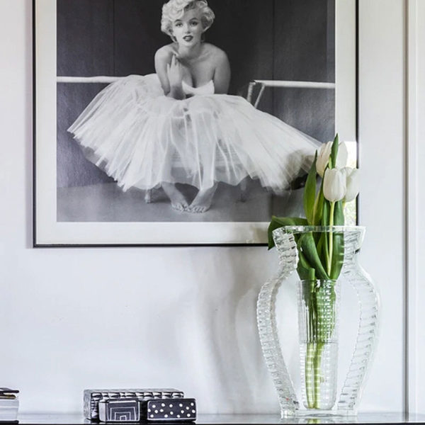 Angers Nantes Cholet Saumur Icones Kartell Objet deco vase I Shine cristal transparent Eugeni Quitllet 5