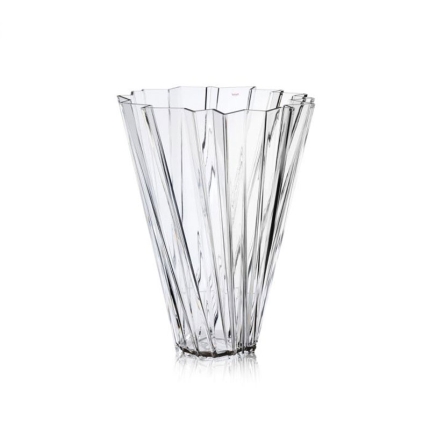 Angers Nantes Cholet Saumur Icones Kartell Objet deco vase Shangai cristal transparent mario bellini 