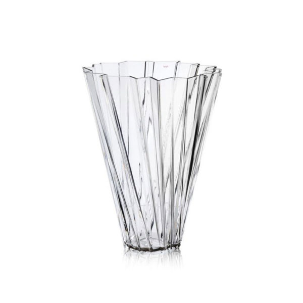 Angers Nantes Cholet Saumur Icones Kartell Objet deco vase Shangai cristal transparent mario bellini