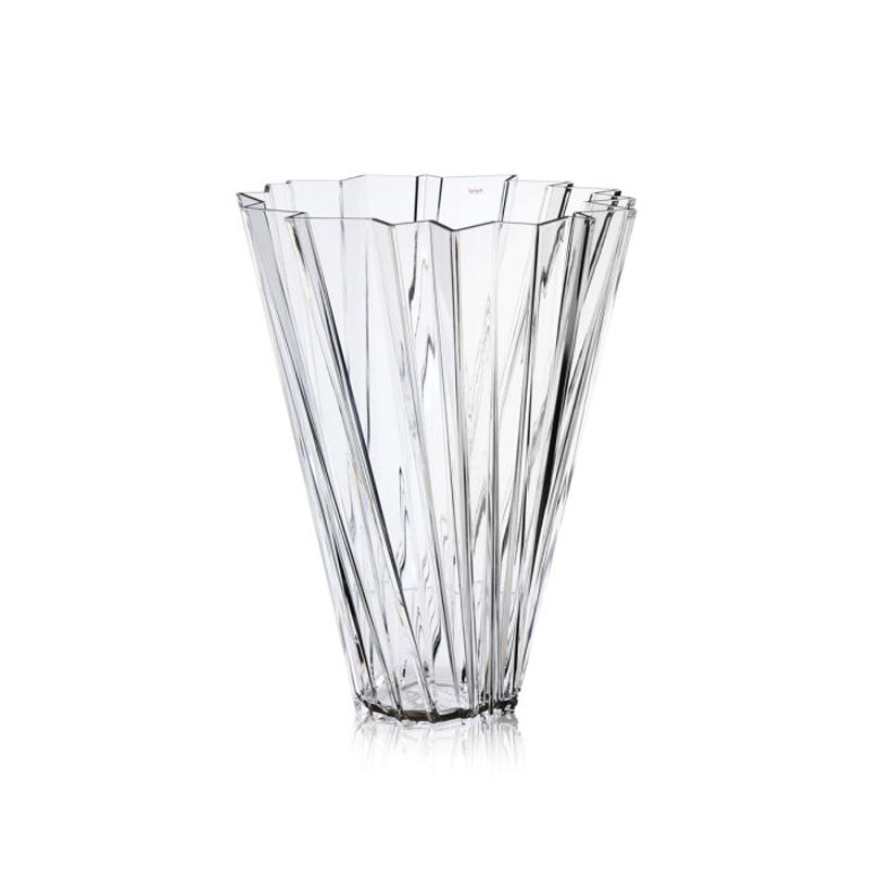 Angers Nantes Cholet Saumur Icones Kartell Objet deco vase Shangai cristal transparent mario bellini