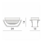 Angers Nantes Cholet Saumur Icones Kartell Objet deco vase U Shine cristal transparent Eugeni Quitllet 8