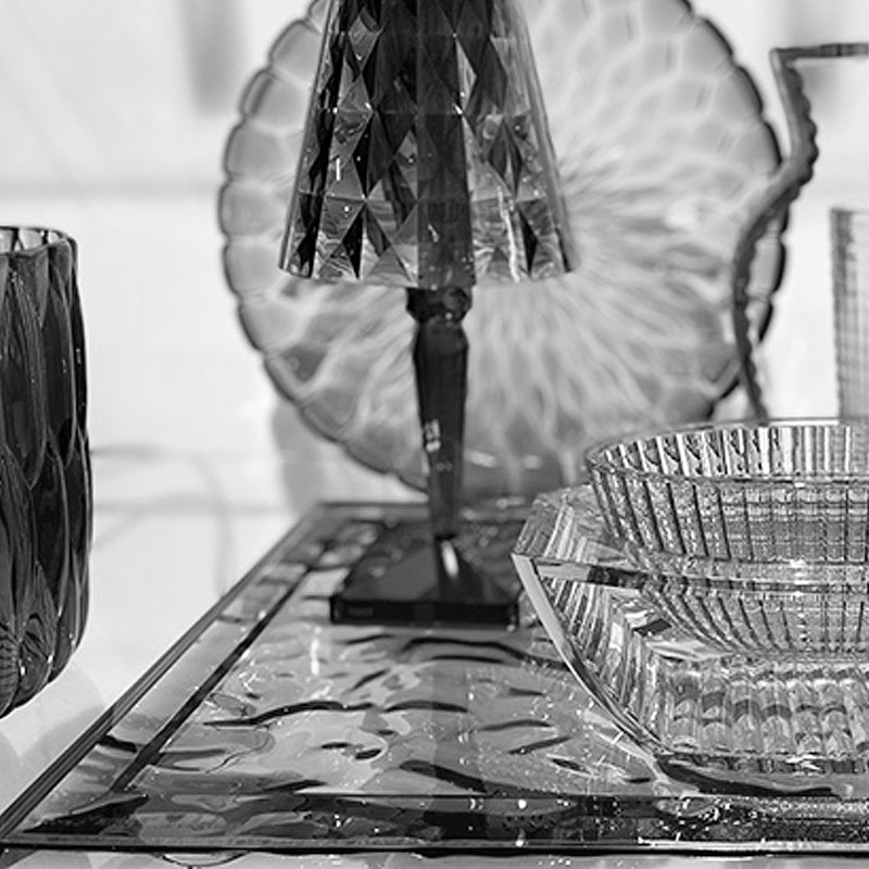 Angers Nantes Cholet Saumur Icones Kartell Plateau Objet Accessoire Dune cristal petit mario bellini 3