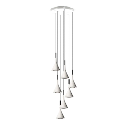 Angers Nantes Cholet Saumur Icones Kartell Suspension Applomb grappe Composition Paolo LUCIDI & Luca PEVERE 