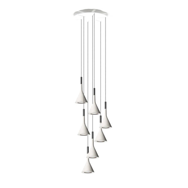 Angers Nantes Cholet Saumur Icones Kartell Suspension Applomb grappe Composition Paolo LUCIDI & Luca PEVERE